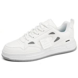 King Jinmai Мужские низкие скейтерские кеды белые, цвет White