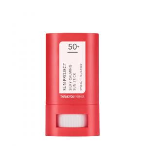 Спасибо, Farmer, Sun Project Silky Calming Sun Stick, крем с фильтром Spf50+, 14 г Thank You Farmer