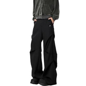 ZIAREL Брюки костюмные Unisex Black с съемным логотипом Moderate