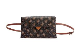 Женская сумка через плечо GUESS, Черный (двухслойный)