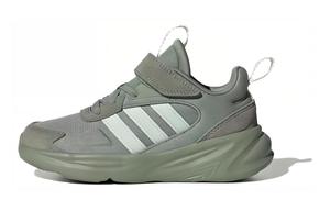 Детские кроссовки Ozelle Breathable Anti Kick Low Top для бега Adidas Neo, серый/зеленый