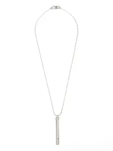 Колье с подвеской MM6 Maison Margiela, серебряный