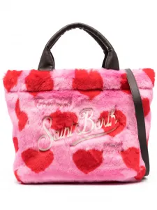 Сумка-тоут Colette из искусственного меха Mc2 Saint Barth, розовый