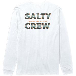 Мужская футболка с длинным рукавом Offset Salty Crew, White