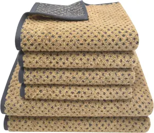 Набор полотенец Dyckhoff "Ромб золотых оттенков" (6 шт.), цвет goldfarben