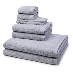 Superwuschel Набор полотенец Möve (8 шт), 50x1x100 см, серебряный