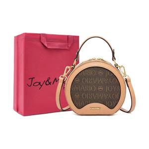 Joy&Mario Классический практичный женский рюкзак из ПВХ для поездок на работу, Cocoa Coffee-930060