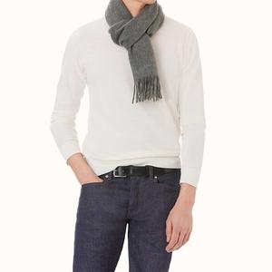 Кашемировый вязаный шарф унисекс HERMES