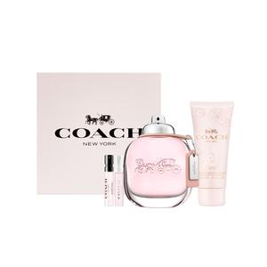 New York Women's/Misty Rose/Same Name Women's Eau De Toilette подарочный набор 30мл/50мл/90мл+100мл+2мл*2 COACH, 90ml Set