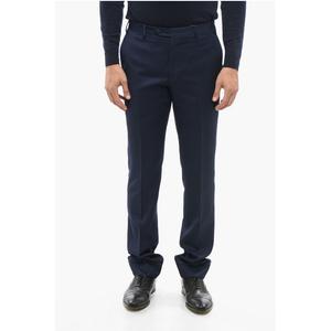 Шерстяные брюки-чиносы Corneliani, Blue