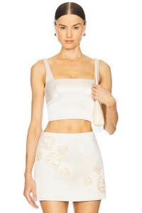 Топ "Marianna Ori" от L'Academie, beige