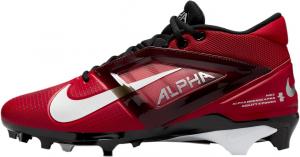 Футбольные бутсы Nike Alpha Menace 4 Pro NRG для мужчин, University Red/Metallic Silver/Team Red