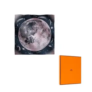 HERMES Женская шаль, Blue