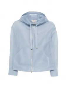 Куртка на молнии с капюшоном Herno, синий