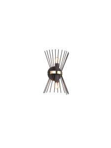 Reality Leuchten Настенный светильник ROD в черно-золотом исполнении