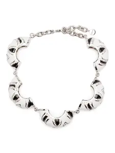 Колье The Zebra JACQUEMUS, серебяный