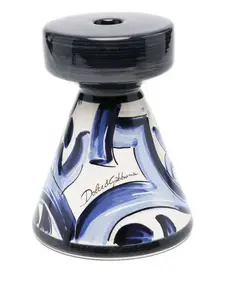 Маленький керамический подсвечник Dolce & Gabbana, синий