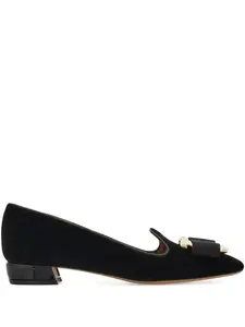 Туфли с декором Gancini Ferragamo, черный