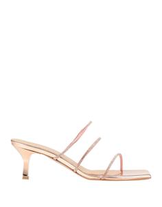 Сандалии Mychalom, розовое золото