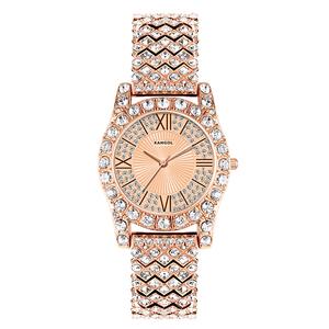 KANGOL Часы Women's Watch, Rose Gold with White Dial[Box Custom+Baby's Breath Watch Dial]