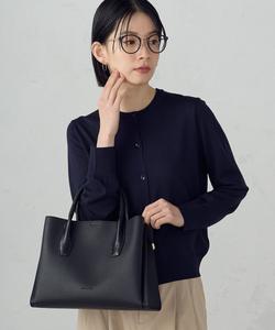 Сумка с тиснеными ручками Mono Comme Ca, цвет Black