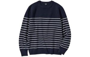 Трикотаж унисекс темно-синий Uniqlo, темно-синий