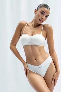 Бразильские трусы SECOND SKIN PANTY CHEEKY GOD SAVE QUEENS, белый