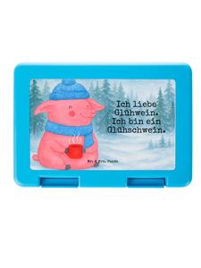 Mr. & Mrs. Panda Коробка для хранения с изображением свиньи и глинтвейна, белого цвета