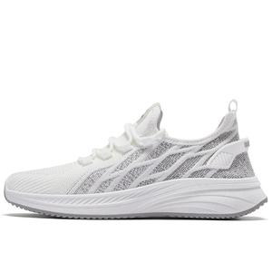 WARRIOR Дышащие, легкие, нескользящие низкие повседневные туфли, мужские, белые, серые