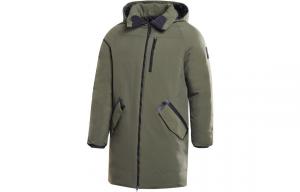 Пуховик мужской зеленый Reebok, зеленый