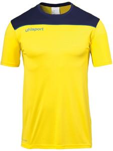 Спортивная футболка Offense 23 Poly Shirt желтого цвета uhlsport