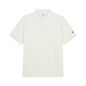 Футболка поло унисекс Champion, черная