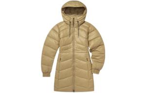 Пуховик женский желтый Columbia