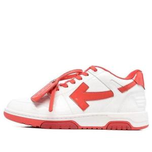 Кроссовки out of office low-top sneakers 'red white' Off-White, красный