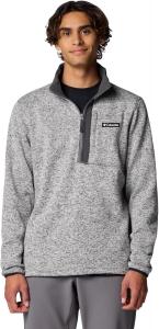 Columbia мужская толстовка Sweater Weather Half Zip, City Grey Heather