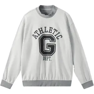 Свитшот осенний унисекс светло-серый GAP