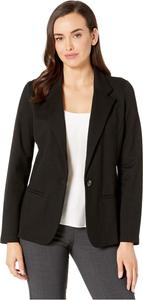 Приталенный вязаный пиджак Liverpool Los Angeles, черный