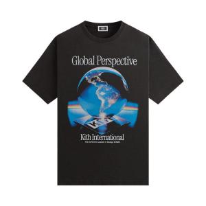 Футболка Kith Global Perspective Vintage Tee, Black