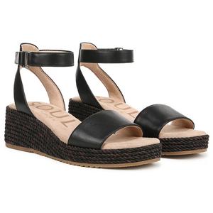 Босоножки-Эспадрильи Gloria на танкетке Soul Naturalizer, черный