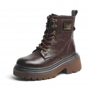 O.L Женские ботинки Martin, коричневые, черные