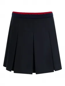 Плиссированная мини-юбка MONCLER, синий