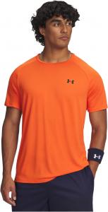 Мужская футболка UA Tech 2.0 с коротким рукавом Under Armour, Orange Base/Black