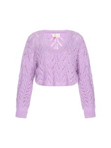 Женский свитер сиреневого цвета IZIA