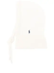 Балаклава с ребристой завязкой POLO RALPH LAUREN, нейтральный