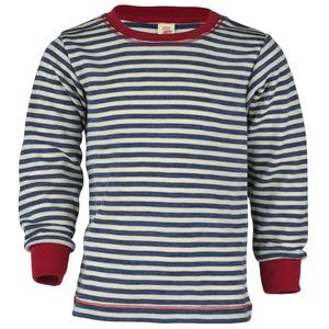 Свитер из мериноса Engel Kinder Pullover, цвет Blau Melange/Natur