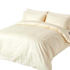 Постельное белье Homescapes кремовый, 135/200 см