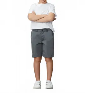 Зауженные шорты Jacob серо-зеленого цвета Moss Dl1961 - Kids'