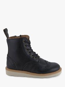 Детские ботинки Sidney Vegan броги Young Soles, Black