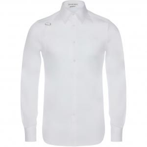 Рубашка на пуговицах Harness Alexander McQueen, белый
