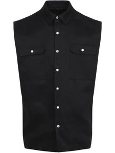 Рубашка без рукавов Rick Owens Jumbo, черный